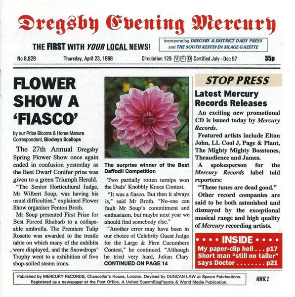 CD РАЗНЫЕ - Dregsby Evening Mercury NEWSC2 Mercury 1998 UK Танцевальная и Электронная Музыка Б/У
CD РАЗНЫЕ - Dregsby Evening Mercury NEWSC2 Mercury 1998 UK Танцевальная и Электронная Музыка Б/У