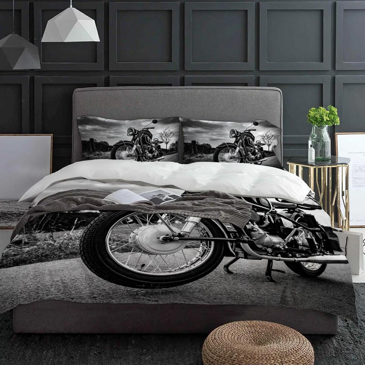 Motorcycle On The Road Vintage Duvet Cover With Pillow Case Custom 3pcs Bedding Set Quilt Cover Double Bed Home Textile EU single(135x200cm)
Motorcycle On The Road Vintage Duvet Cover With Pillow Case Custom 3pcs Bedding Set Quilt Cover Double Bed Home Textile EU single(135x200cm)