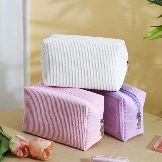 Corduroy Makeup Bag Travel Toiletry Organizer Clutch Portable Solid Color Cosmetic Bag for Home Daily Use Travel Vacation
Corduroy Makeup Bag Travel Toiletry Organizer Clutch Portable Solid Color Cosmetic Bag for Home Daily Use Travel Vacation