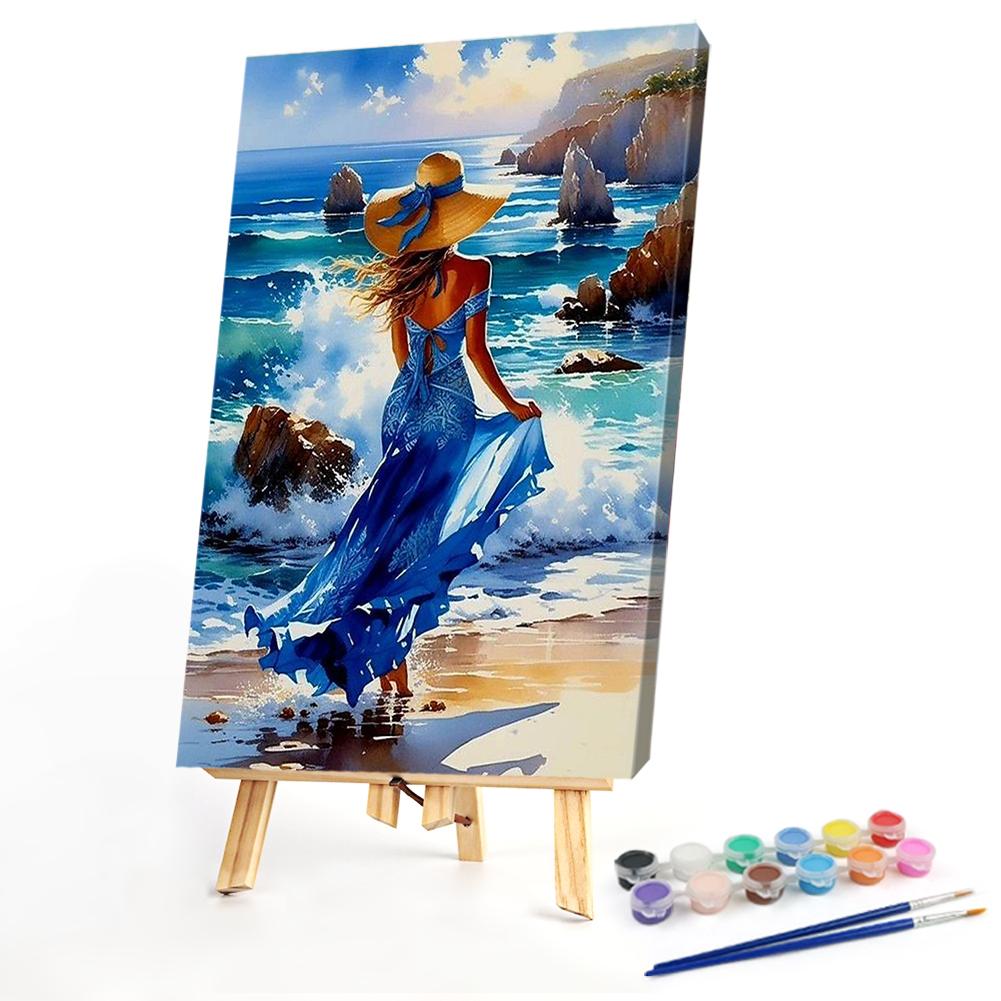 EY# Набор для рисования по номерам на холсте DIY Картина маслом Девушка Декор для дома 40x60
EY# Набор для рисования по номерам на холсте DIY Картина маслом Девушка Декор для дома 40x60