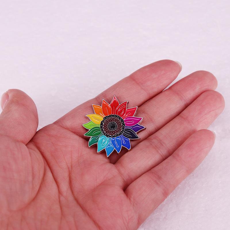 Rainbow Enamel Sunflowers Pins Metal Brooch Lapel Backpack Badge Jewelry Gifts Accessories разноцветный
Rainbow Enamel Sunflowers Pins Metal Brooch Lapel Backpack Badge Jewelry Gifts Accessories разноцветный