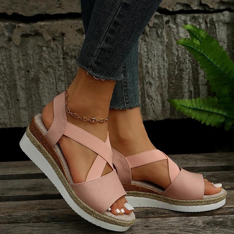 Summer Wedge Sandals for Women 2024 Non-Slip Platform Gladiator Shoes Woman Flock Cross Strap Sandalias De Mujer Plus Size 42 36 бежевый
Summer Wedge Sandals for Women 2024 Non-Slip Platform Gladiator Shoes Woman Flock Cross Strap Sandalias De Mujer Plus Size 42 36 бежевый