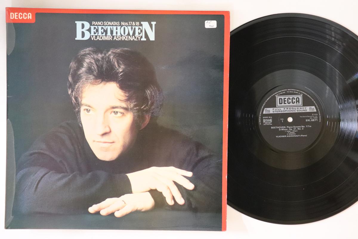 LP Record VLADIMIR ASHKENAZY - Beethoven Piano Sonatas Nos. 17 & 1 SXL6871 DECCA 1978 UK Classical Used
LP Record VLADIMIR ASHKENAZY - Beethoven Piano Sonatas Nos. 17 & 1 SXL6871 DECCA 1978 UK Classical Used