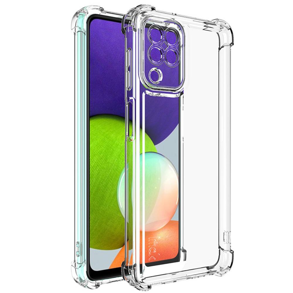 IMAK UX-4 Series for Samsung Galaxy A22 4G (EU Version) Case Straight Frame Four Corner Shockproof Clear TPU Cover A
IMAK UX-4 Series for Samsung Galaxy A22 4G (EU Version) Case Straight Frame Four Corner Shockproof Clear TPU Cover A
