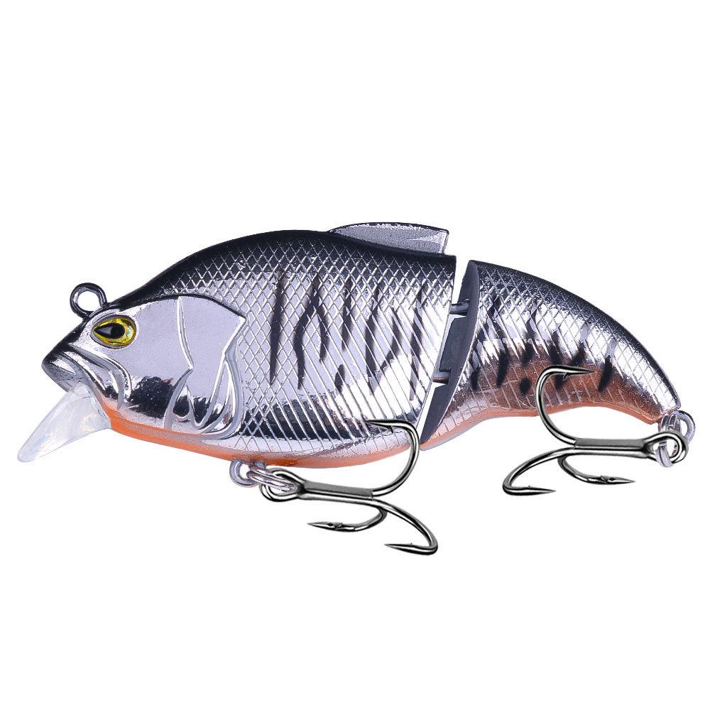 Lure Bait Full Water Layer Simulation Double Joint FishVIB7.5cm12g6No. Hook Long Casting Bass Carp Topmouth Culter Artificial Ba 7.5cm-12g-6
Lure Bait Full Water Layer Simulation Double Joint FishVIB7.5cm12g6No. Hook Long Casting Bass Carp Topmouth Culter Artificial Ba 7.5cm-12g-6