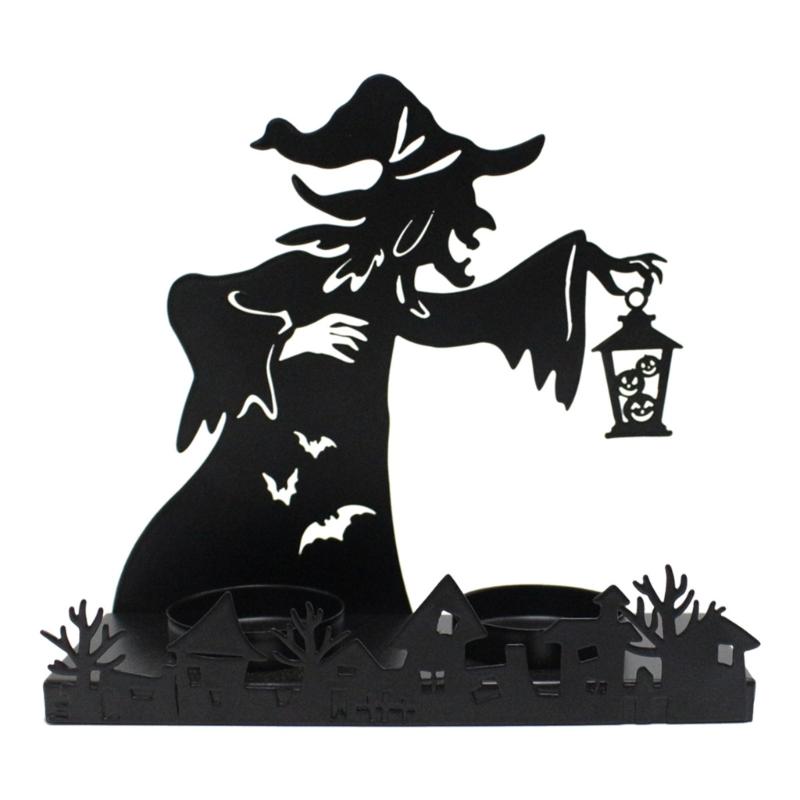 Witches Shape Iron Candle Holder,Witches Lamp Candle Stand for Halloween Party and Haunteds House Display 1
Witches Shape Iron Candle Holder,Witches Lamp Candle Stand for Halloween Party and Haunteds House Display 1