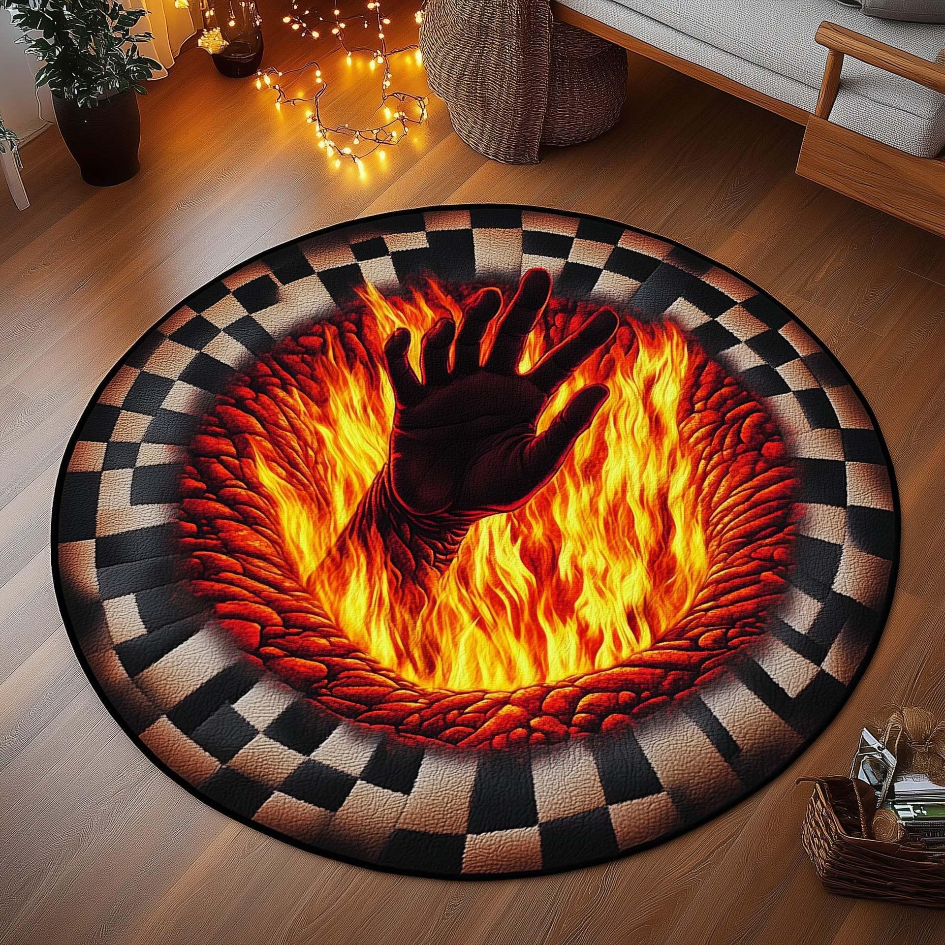 American Animal Print Rug - Durable, Stain-Resistant, Easy-Clean Floor Mat for Living Room Decor. 60*60cm Crystal Velvet
American Animal Print Rug - Durable, Stain-Resistant, Easy-Clean Floor Mat for Living Room Decor. 60*60cm Crystal Velvet