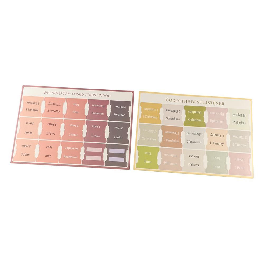 Writable Bible Index 5 Sheet Bible Label Personalized Bible Sticker Study Supplies Style B
Writable Bible Index 5 Sheet Bible Label Personalized Bible Sticker Study Supplies Style B