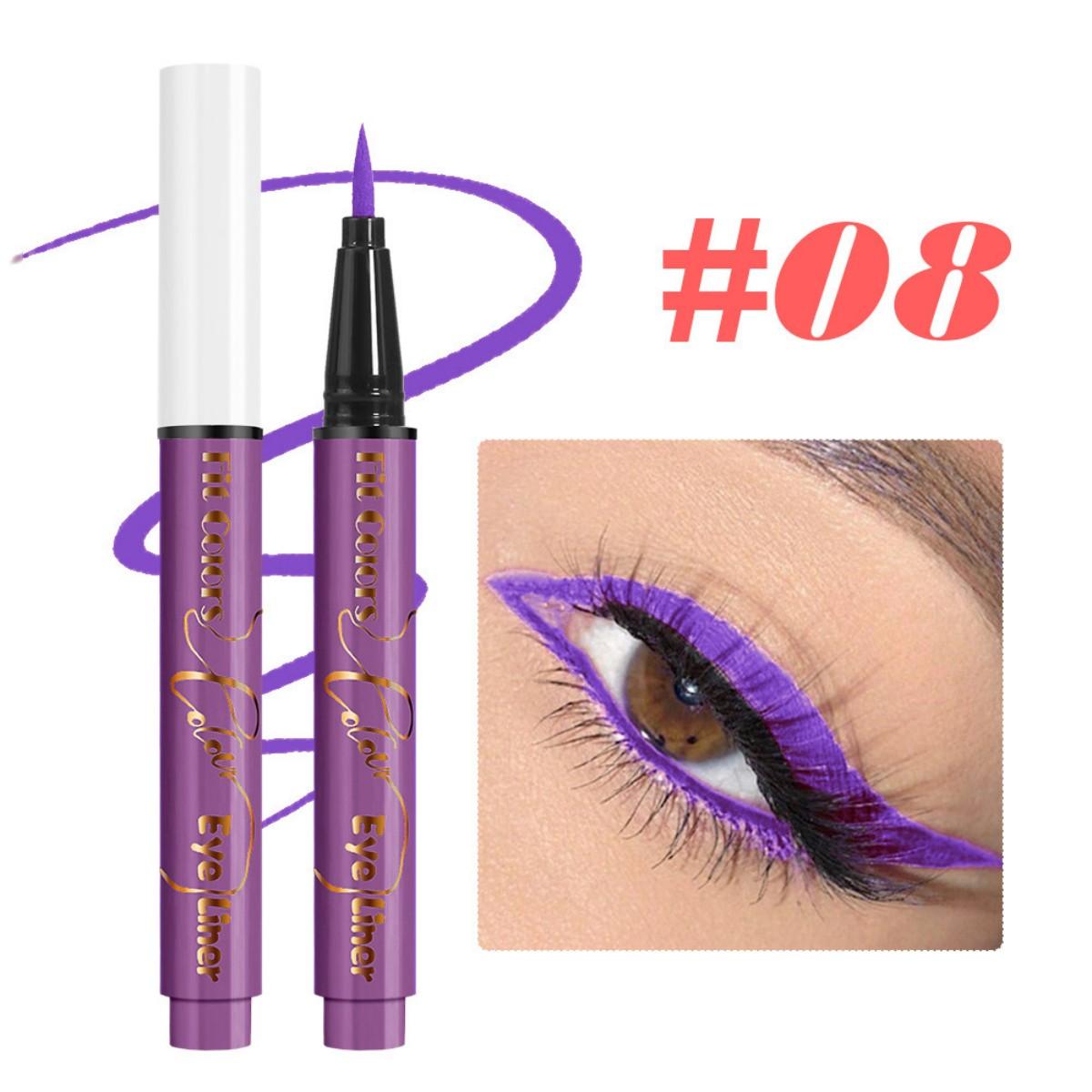 1pc Fluorescent Eyeliner Pen 12 Colors UV Waterproof Lasting Eyeliner Pen Makeup Eyeshadow Stick Face Painting Pencil Cosmetic
1pc Fluorescent Eyeliner Pen 12 Colors UV Waterproof Lasting Eyeliner Pen Makeup Eyeshadow Stick Face Painting Pencil Cosmetic