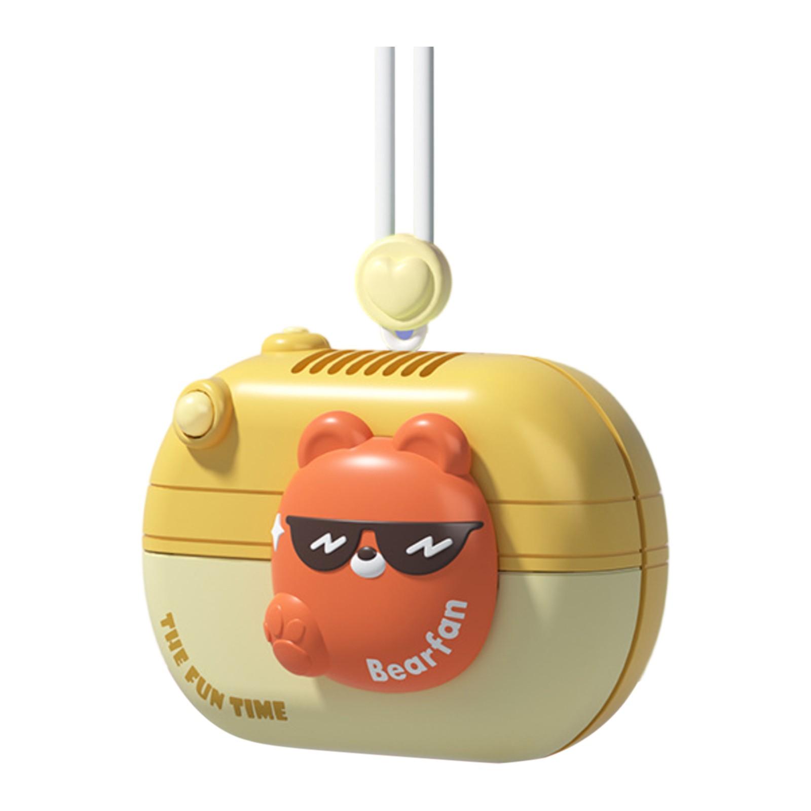 Новый мультяшный безлопастной шейный маленький вентилятор с длительным временем работы от аккумулятора, портативная USB-зарядка, детский безопасный шейный вентилятор One Size
Новый мультяшный безлопастной шейный маленький вентилятор с длительным временем работы от аккумулятора, портативная USB-зарядка, детский безопасный шейный вентилятор One Size