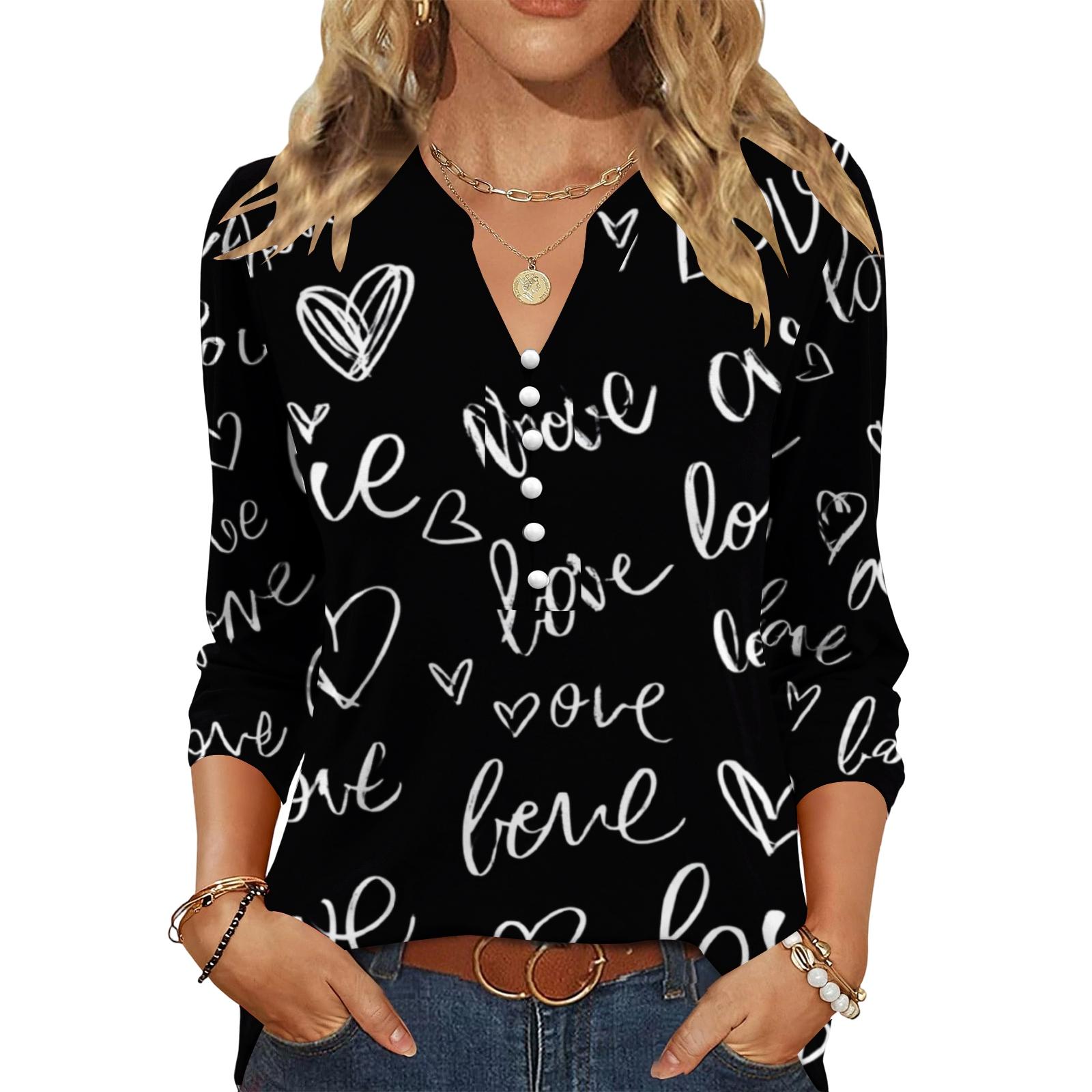 Жіноча модна повсякденна ретро-топ з рукавом 3/4 XXL
Жіноча модна повсякденна ретро-топ з рукавом 3/4 XXL