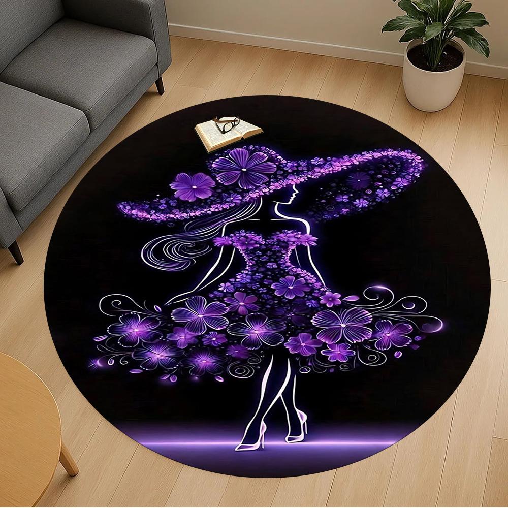 1pc Flower Dress Hat Round Chair mat office Area Rug - Non-Slip, Floor Mat for Office, Bedroom, and Indoor Decor p127123 80cm by 80cm
1pc Flower Dress Hat Round Chair mat office Area Rug - Non-Slip, Floor Mat for Office, Bedroom, and Indoor Decor p127123 80cm by 80cm