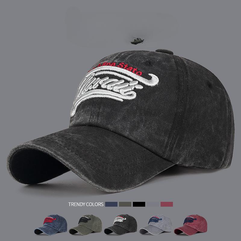 Spring new European and American washed old faded cap men and women retro soft top sunshade baseball cap Adjustable тёмно-синий
Spring new European and American washed old faded cap men and women retro soft top sunshade baseball cap Adjustable тёмно-синий