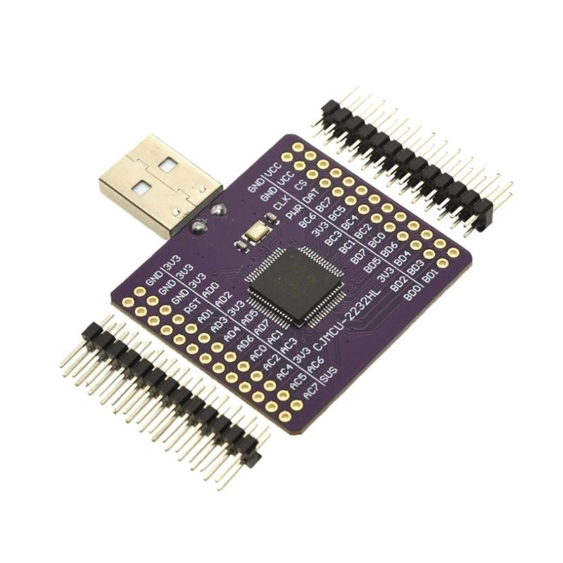 MCU-2232 FT2232HL USB To RS232/UART/FIFO/SPI/I2C Converter Module For Development Data Transfer 1
MCU-2232 FT2232HL USB To RS232/UART/FIFO/SPI/I2C Converter Module For Development Data Transfer 1