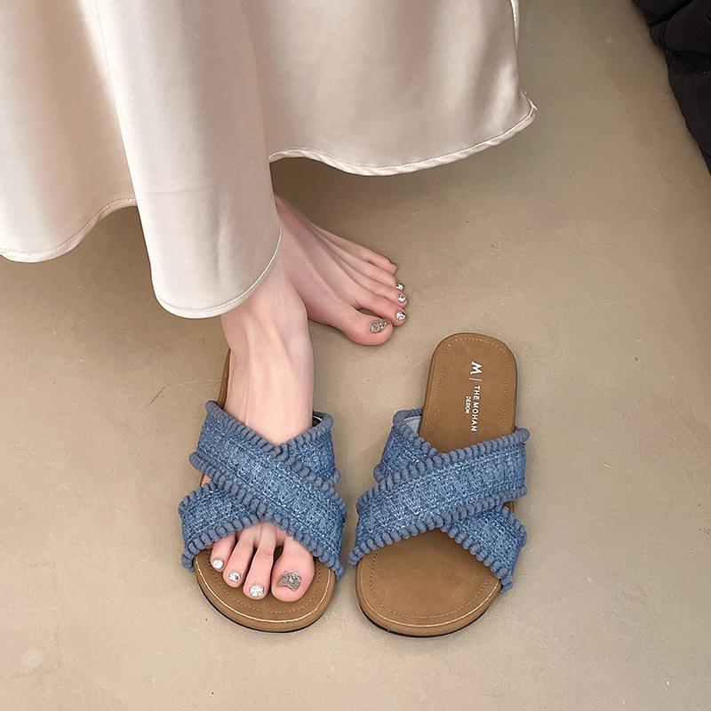 One-word holiday cool slippers women s cool slippers design soft bottom giant beach feeling niche retro 40 коричневий
One-word holiday cool slippers women s cool slippers design soft bottom giant beach feeling niche retro 40 коричневий