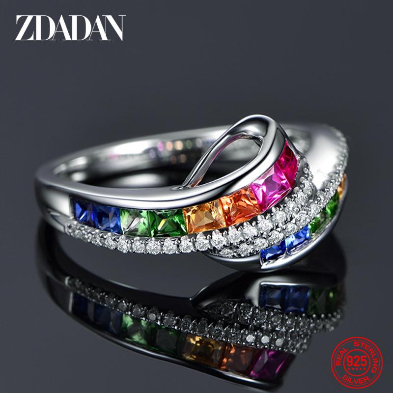 925 Sterling Silver Charm Crystal Zircon Ring for Women Fashion Wedding Party Jewelry 6
925 Sterling Silver Charm Crystal Zircon Ring for Women Fashion Wedding Party Jewelry 6