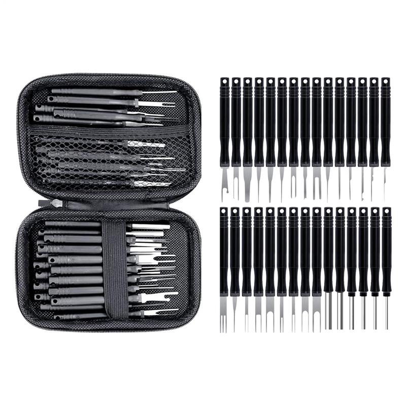 30Pcs Terminal Pin Removal Tool Kit Stainless Steel Pin Extractor Tool Portable Automobile Disassembly Tools For Car United States
30Pcs Terminal Pin Removal Tool Kit Stainless Steel Pin Extractor Tool Portable Automobile Disassembly Tools For Car United States