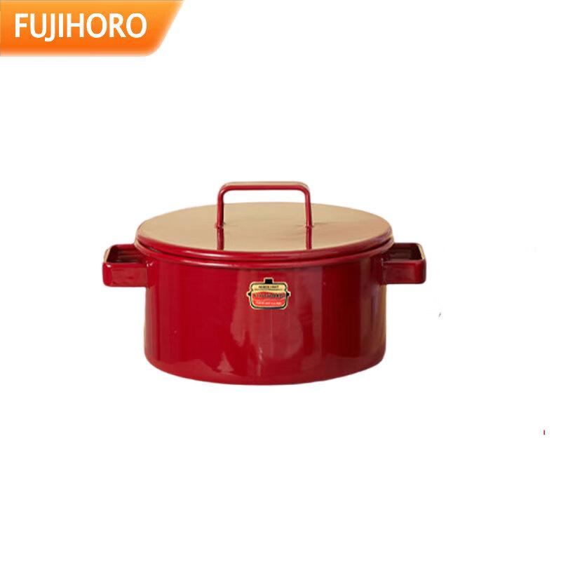 FUJIHORO Japanese Enamel Cast Iron Casserole Pot
FUJIHORO Japanese Enamel Cast Iron Casserole Pot