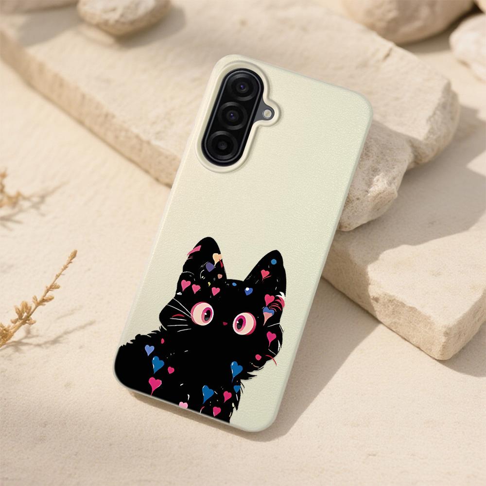 Black Heart-shaped Cat Phone Case For Samsung S23 S24 S25 Ultra FE A17 A26 A36 A56 A05S A06 A07 A15 A16 A34 A35 A53 A54 A55 Case Samsung S24 Ultra
Black Heart-shaped Cat Phone Case For Samsung S23 S24 S25 Ultra FE A17 A26 A36 A56 A05S A06 A07 A15 A16 A34 A35 A53 A54 A55 Case Samsung S24 Ultra