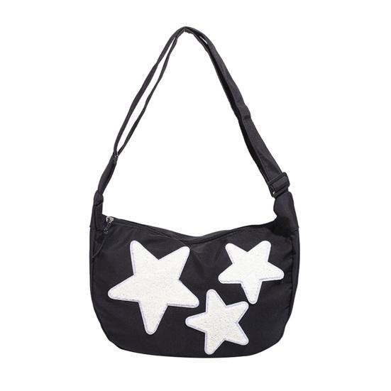 Women Hobo Bag Star Patterns Crossbody Bag Cute Star Tote Shoulder Bag Handbag for Girls College Travel Street Daily Errands чорний
Women Hobo Bag Star Patterns Crossbody Bag Cute Star Tote Shoulder Bag Handbag for Girls College Travel Street Daily Errands чорний