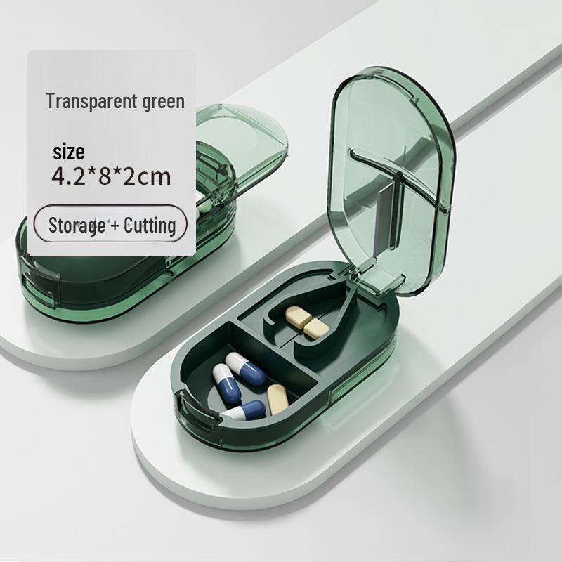 Портативная японская таблетница и мини-бокс для хранения прозрачный/зелёный
Портативная японская таблетница и мини-бокс для хранения прозрачный/зелёный