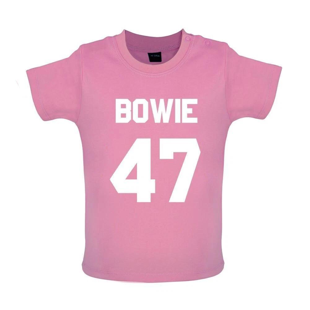 Bowie 47 - Baby Kids Boys Girls Unisex T-Shirt / Romper - David Music 1947 Love Musician Singer Fan 100
Bowie 47 - Baby Kids Boys Girls Unisex T-Shirt / Romper - David Music 1947 Love Musician Singer Fan 100