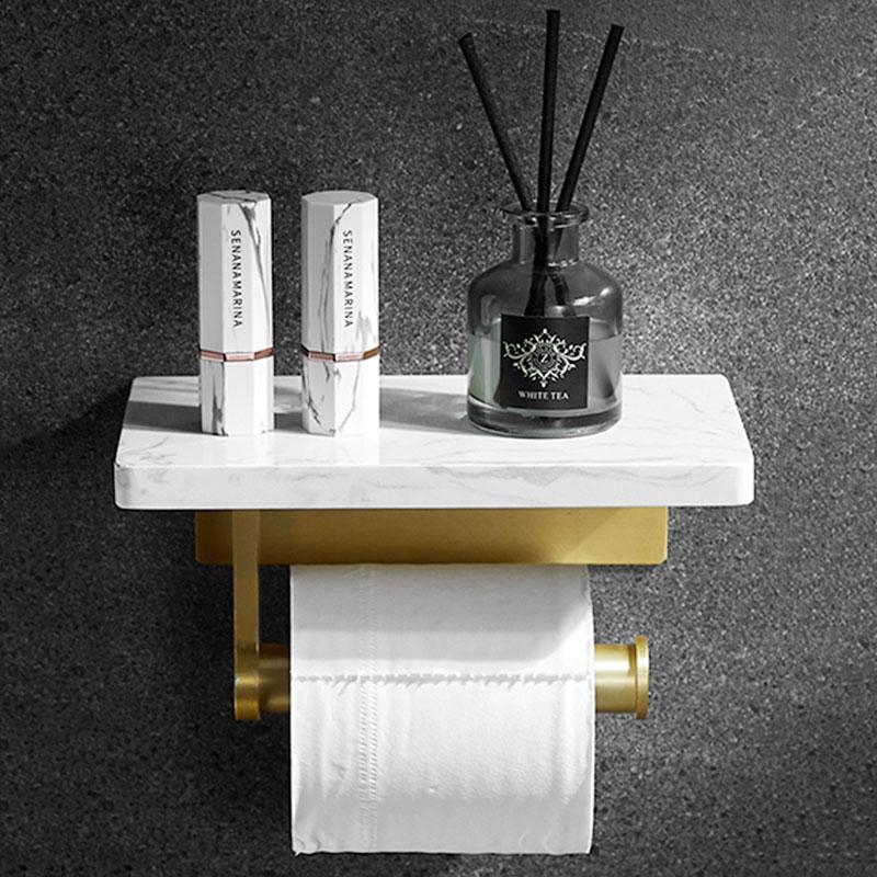 Luxury Marble Paper Towel Rack Toilet Paper Roll Holder Shelves Wall Bathroom Toilet Paper Tissue Holder WC Roll Holder Dispense
Luxury Marble Paper Towel Rack Toilet Paper Roll Holder Shelves Wall Bathroom Toilet Paper Tissue Holder WC Roll Holder Dispense