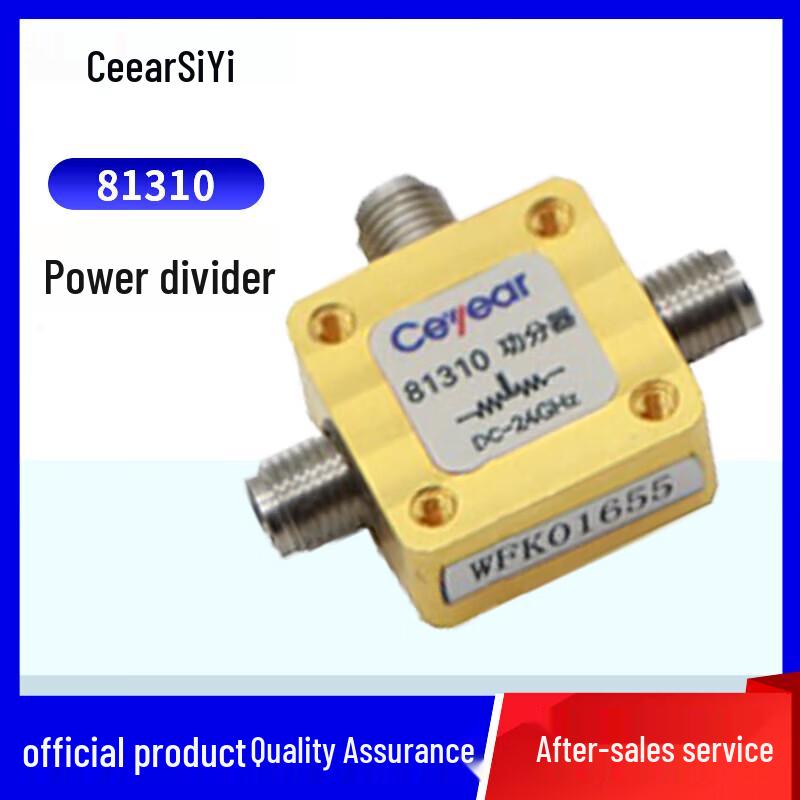 Ceyear 81310 DC-24GHz Power Splitter
Ceyear 81310 DC-24GHz Power Splitter