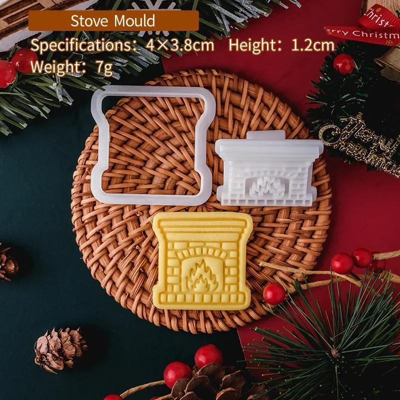 Christmas Cookie Mold Cartoon Fireplace/Gingerbread Man/Xmas Tree Fondant Cake Decorating Tools Biscuit Cutting Mold Baking Tool
Christmas Cookie Mold Cartoon Fireplace/Gingerbread Man/Xmas Tree Fondant Cake Decorating Tools Biscuit Cutting Mold Baking Tool