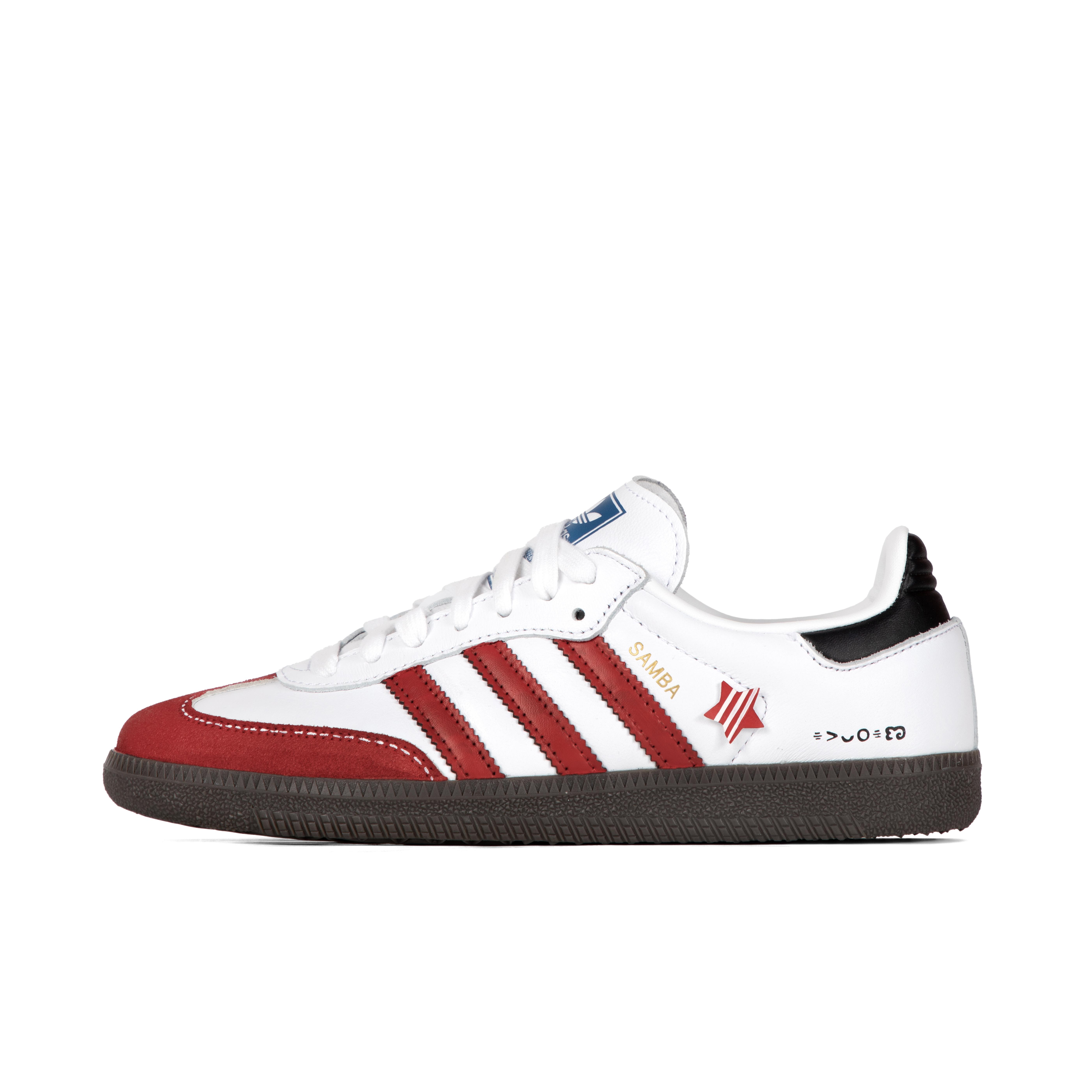 Adidas Originals SAMBA OG Slip Resistant Abrasion Resistant Low top Skateboard Shoes Unisex Red White B75806(Team186-) 45⅓
Adidas Originals SAMBA OG Slip Resistant Abrasion Resistant Low top Skateboard Shoes Unisex Red White B75806(Team186-) 45⅓