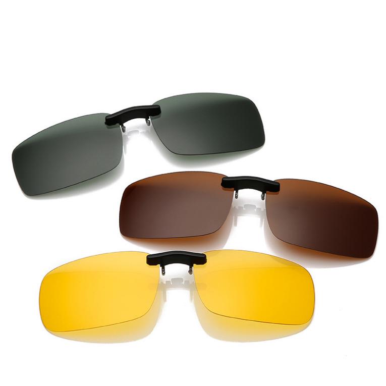 Small Frame Trendy Polarized Clip-on Sunglasses for Myopia Metal Glasses Large (58x39)
Small Frame Trendy Polarized Clip-on Sunglasses for Myopia Metal Glasses Large (58x39)