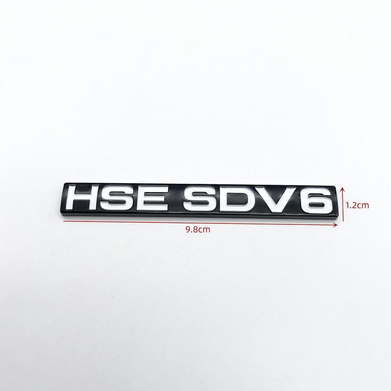 Glossy Black Red White HSE SDV6 Emblem ABS Car Rear Trunk Styling Badge Sticker For SUV Series Accessories HSE SDV6
Glossy Black Red White HSE SDV6 Emblem ABS Car Rear Trunk Styling Badge Sticker For SUV Series Accessories HSE SDV6