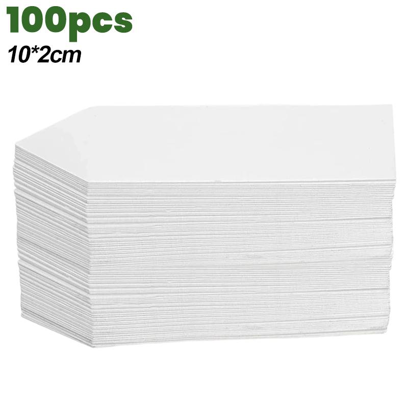 White Plant Markers Garden Nursery Pot Labels Outdoor Waterproof Plastic Seeds Flower Name Tags Plants Identification Stakes
White Plant Markers Garden Nursery Pot Labels Outdoor Waterproof Plastic Seeds Flower Name Tags Plants Identification Stakes