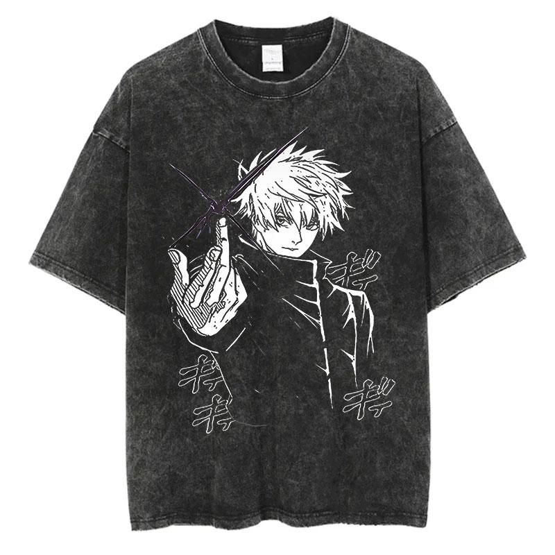 Anime Jujutsu Kaisen Printed Tshirt Mens and Womens Washed Tshirt High Quality Vintage Cotton Tshirt Harajuku YK Tops M
Anime Jujutsu Kaisen Printed Tshirt Mens and Womens Washed Tshirt High Quality Vintage Cotton Tshirt Harajuku YK Tops M