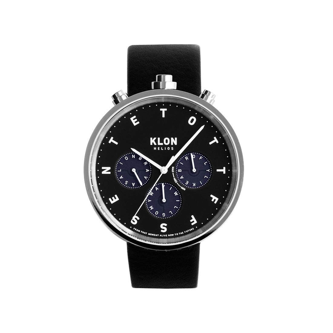 Watch Solar Watch Solar Casual Formal Solar Watch Chronograph Leather Belt Black KLON HELIOS BLACK LEATHER 43mm Men s -ALPHABET TIME- чорний
Watch Solar Watch Solar Casual Formal Solar Watch Chronograph Leather Belt Black KLON HELIOS BLACK LEATHER 43mm Men s -ALPHABET TIME- чорний