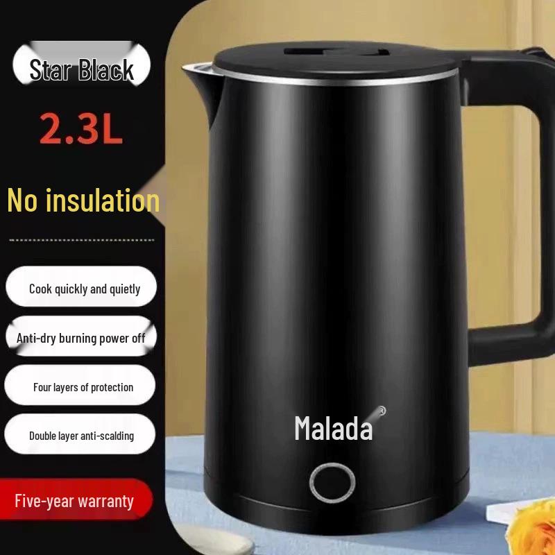 Wanlida Electric Kettle: Large Capacity, Anti-Scald, Auto Power-Off for Home and Hotel Use
Wanlida Electric Kettle: Large Capacity, Anti-Scald, Auto Power-Off for Home and Hotel Use