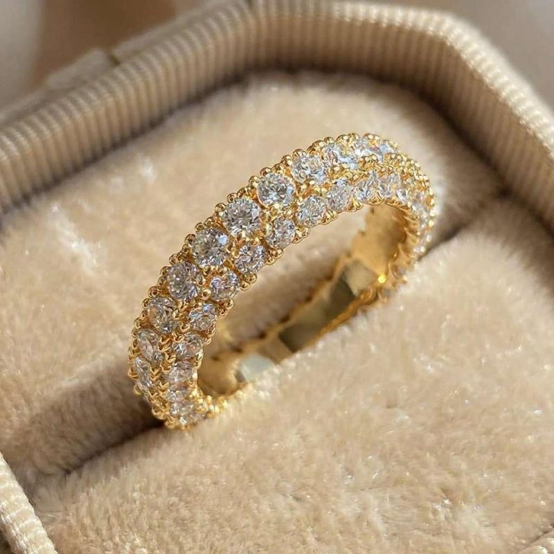 925 Sterling Copper Personalized Planet Around Advanced Zircon Ring For Women Wedding Party Daily High Quality Zircon Gift 6 золотой
925 Sterling Copper Personalized Planet Around Advanced Zircon Ring For Women Wedding Party Daily High Quality Zircon Gift 6 золотой