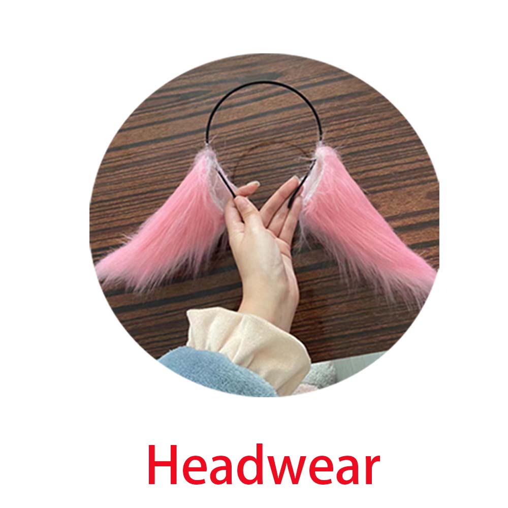Yae Miko Plush Ears Headband Tail Suit Cosplay Lolita Anime Fox Cat Headwear Halloween Party Costumes Accessories
Yae Miko Plush Ears Headband Tail Suit Cosplay Lolita Anime Fox Cat Headwear Halloween Party Costumes Accessories