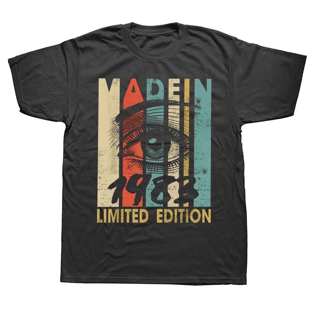 Retro Vintage Made In 1983 Limited Edition 40 Years Old Birthday Gift T Shirts Graphic Streetwear Short Sleeve Summer T-shirt... 5XL різнокольоровий
Retro Vintage Made In 1983 Limited Edition 40 Years Old Birthday Gift T Shirts Graphic Streetwear Short Sleeve Summer T-shirt... 5XL різнокольоровий