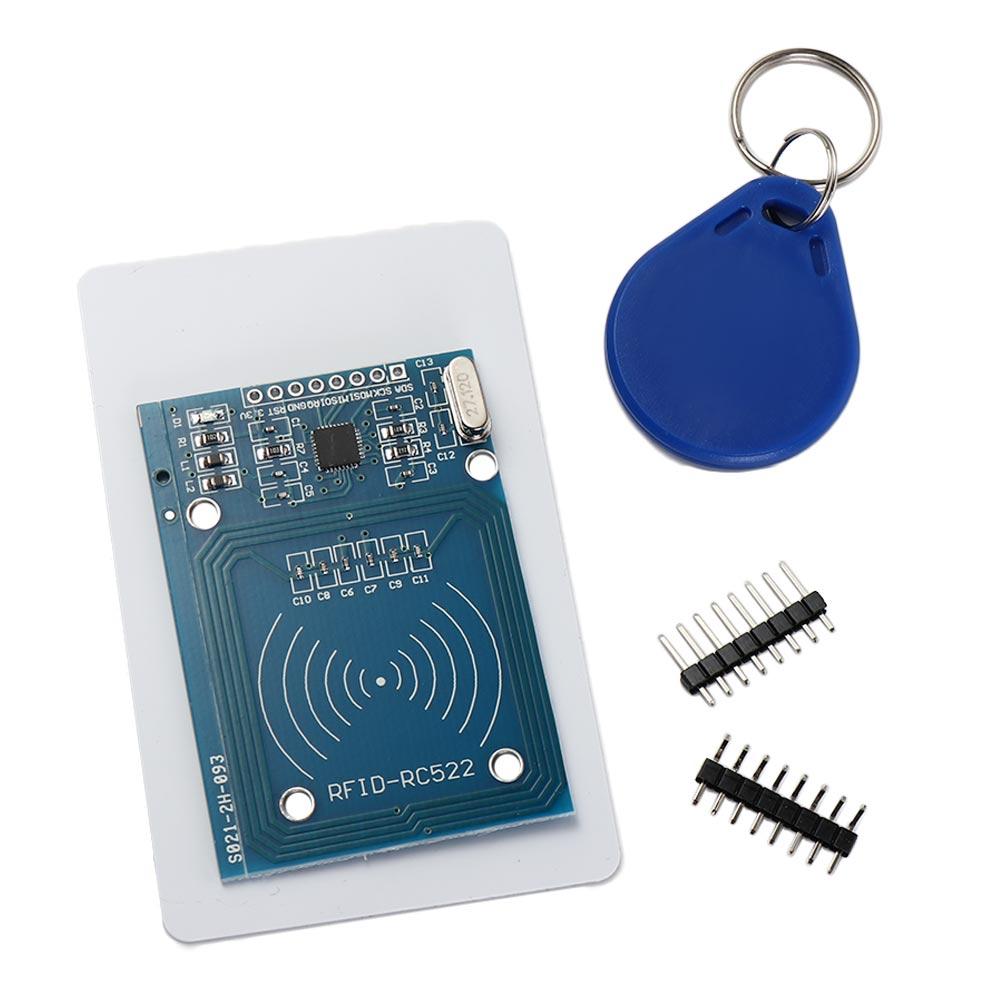 Прямокутний модуль RFID з антеною MFRC-522 Повний набір Модуль близькості MFRC-522 Для Arduino синій
Прямокутний модуль RFID з антеною MFRC-522 Повний набір Модуль близькості MFRC-522 Для Arduino синій