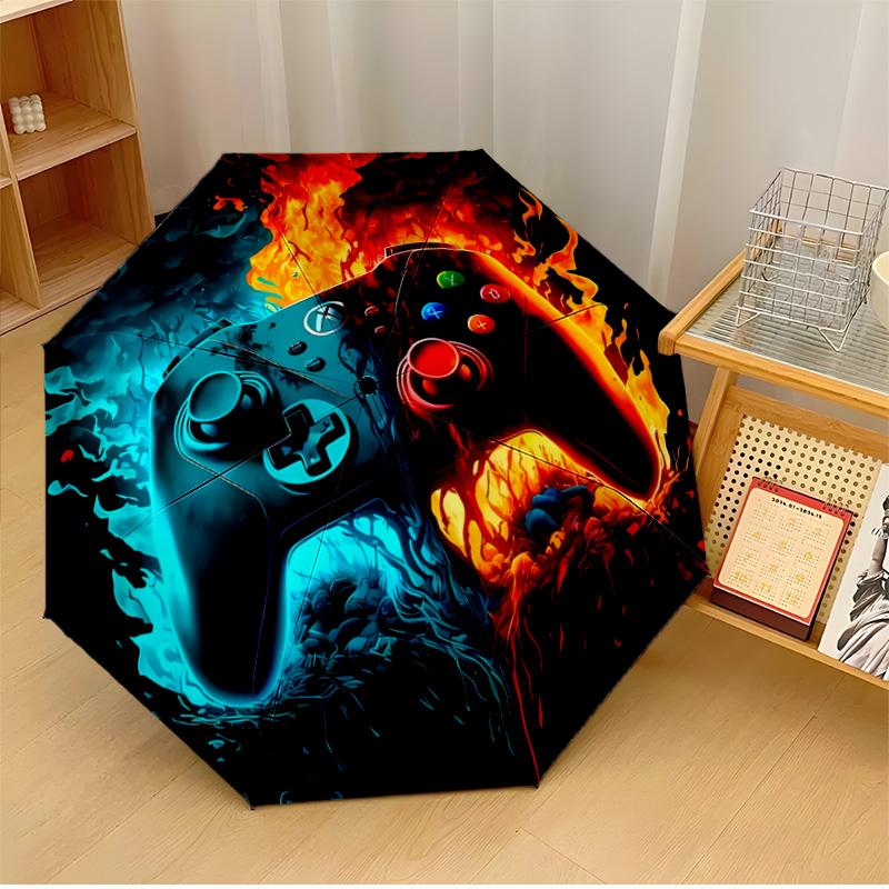 Game consoles 6 Printed umbrella windproof folding umbrella portable sun and rain umbrella suitable for gifting
Game consoles 6 Printed umbrella windproof folding umbrella portable sun and rain umbrella suitable for gifting