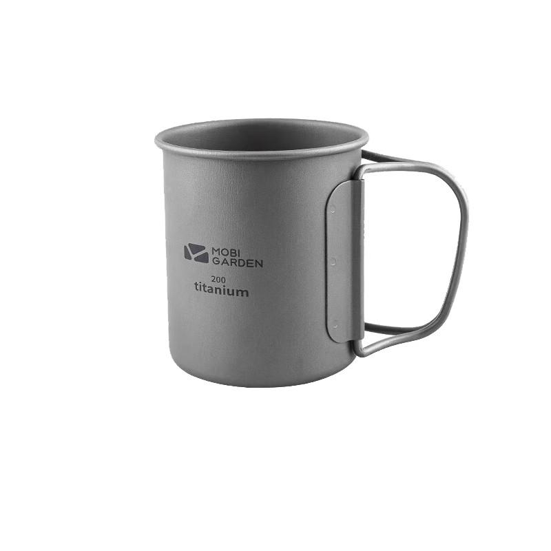 Mobi Garden 200ml Titanium Camping Cup
Mobi Garden 200ml Titanium Camping Cup