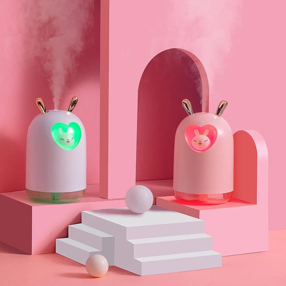 Cute Pet Ultrasonic Cool Mist Romantic Color LED Lamp USB Humidificador Lovely Rabbit 300ML Air Humidifier
Cute Pet Ultrasonic Cool Mist Romantic Color LED Lamp USB Humidificador Lovely Rabbit 300ML Air Humidifier