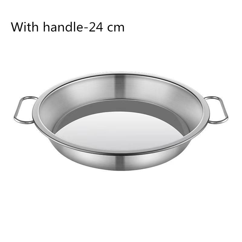 Поднос для хранения продуктов из нержавеющей стали с ручкой, круглые плоские сервировочные тарелки, салатницы, закуски, фруктовые блюда, кухонные органайзеры
Поднос для хранения продуктов из нержавеющей стали с ручкой, круглые плоские сервировочные тарелки, салатницы, закуски, фруктовые блюда, кухонные органайзеры