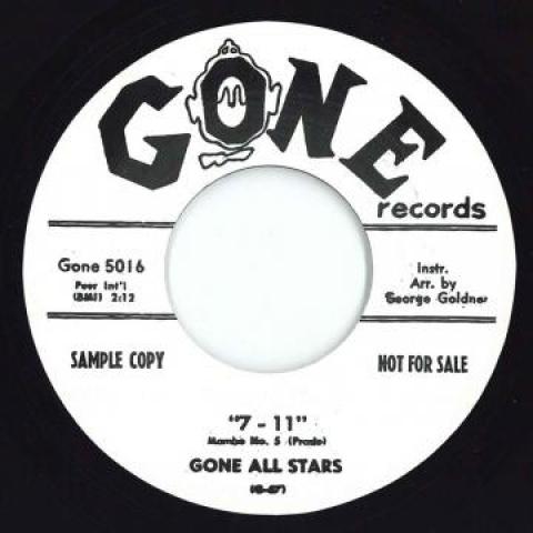 7inch Record GONE ALL STARS - 7-11 / Gee Gee Walk GONE5016,GONE20 Gone 2018 UK Blues Used
7inch Record GONE ALL STARS - 7-11 / Gee Gee Walk GONE5016,GONE20 Gone 2018 UK Blues Used