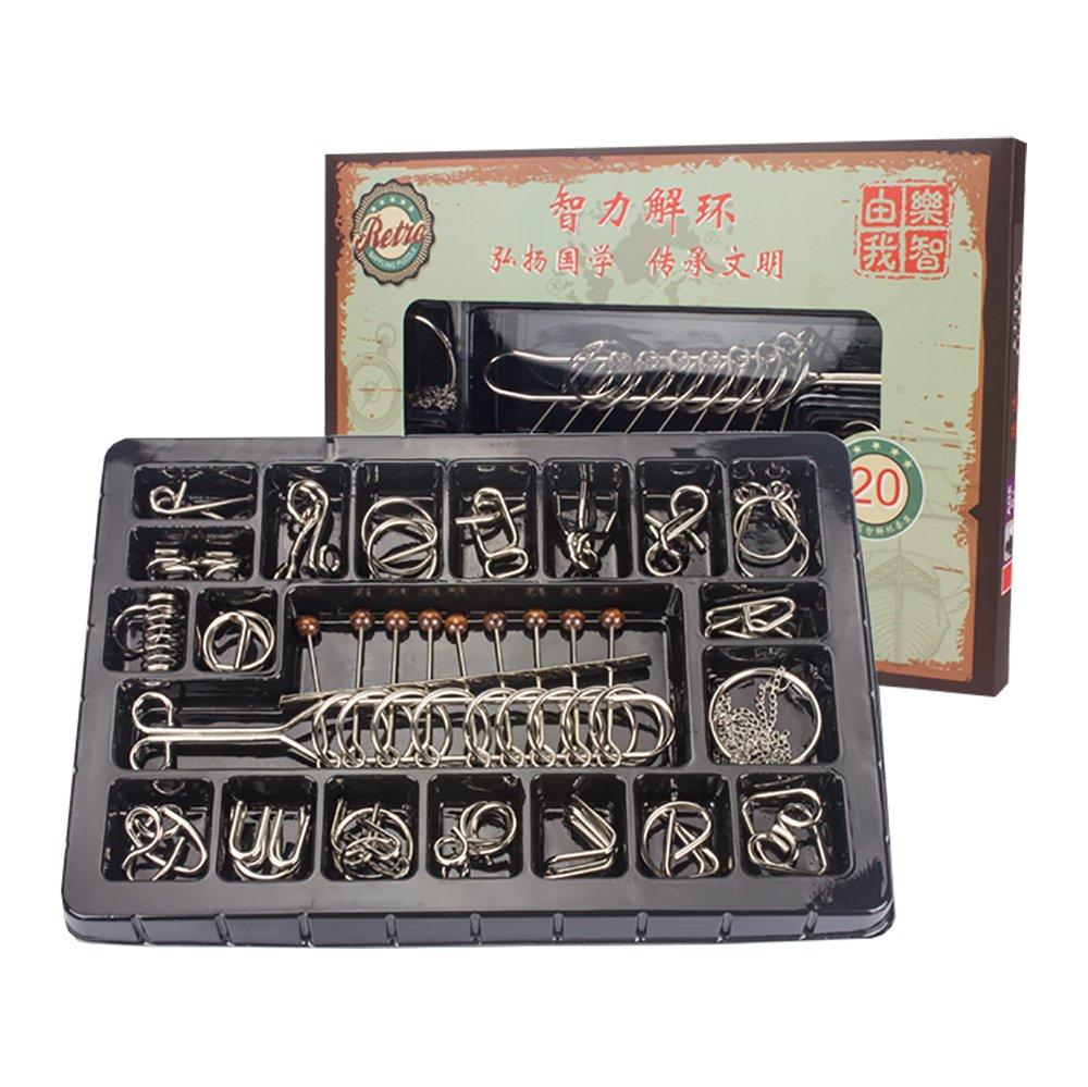 Wisdom Wheel 20 Piece Ancient Chinese Wisdom Challenge the Nine Chinese Educational Brain Fun for Beginners to Advanced FMTEPP62 Set, Wheel, Rings,
Wisdom Wheel 20 Piece Ancient Chinese Wisdom Challenge the Nine Chinese Educational Brain Fun for Beginners to Advanced FMTEPP62 Set, Wheel, Rings,