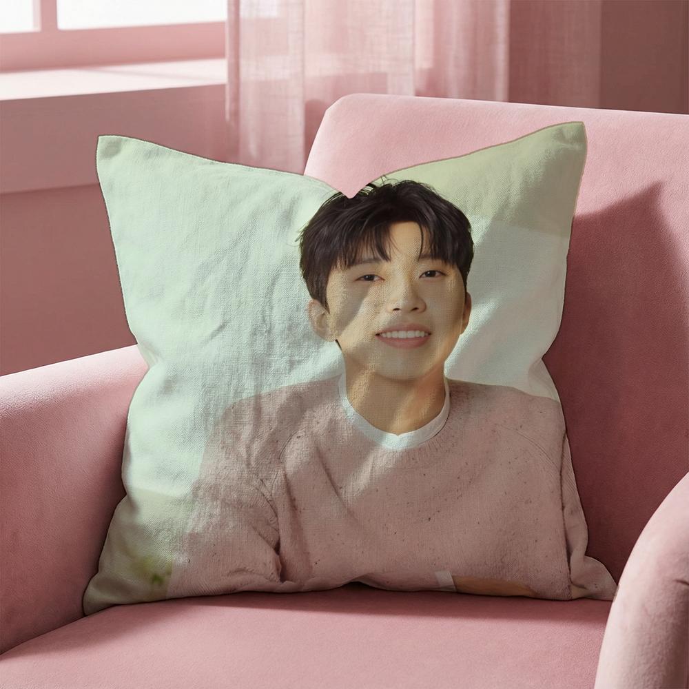 L-Lim Young W-Woong Cushion Cover Multi-Scene Pillow Cover for Home & Car - Reversible, Soft & Durable for Daily Use 30cmx30cm
L-Lim Young W-Woong Cushion Cover Multi-Scene Pillow Cover for Home & Car - Reversible, Soft & Durable for Daily Use 30cmx30cm