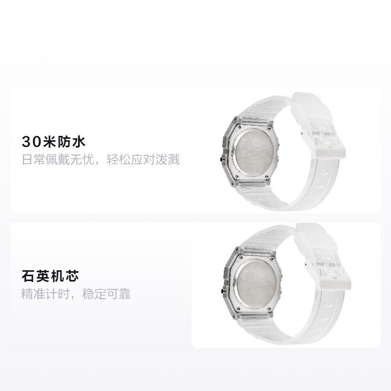 CASIO black and white couple waterproof small square Quartz resin strap same style for men and women black dial F-91WM-7A&F-91WS-7OS чорний
CASIO black and white couple waterproof small square Quartz resin strap same style for men and women black dial F-91WM-7A&F-91WS-7OS чорний