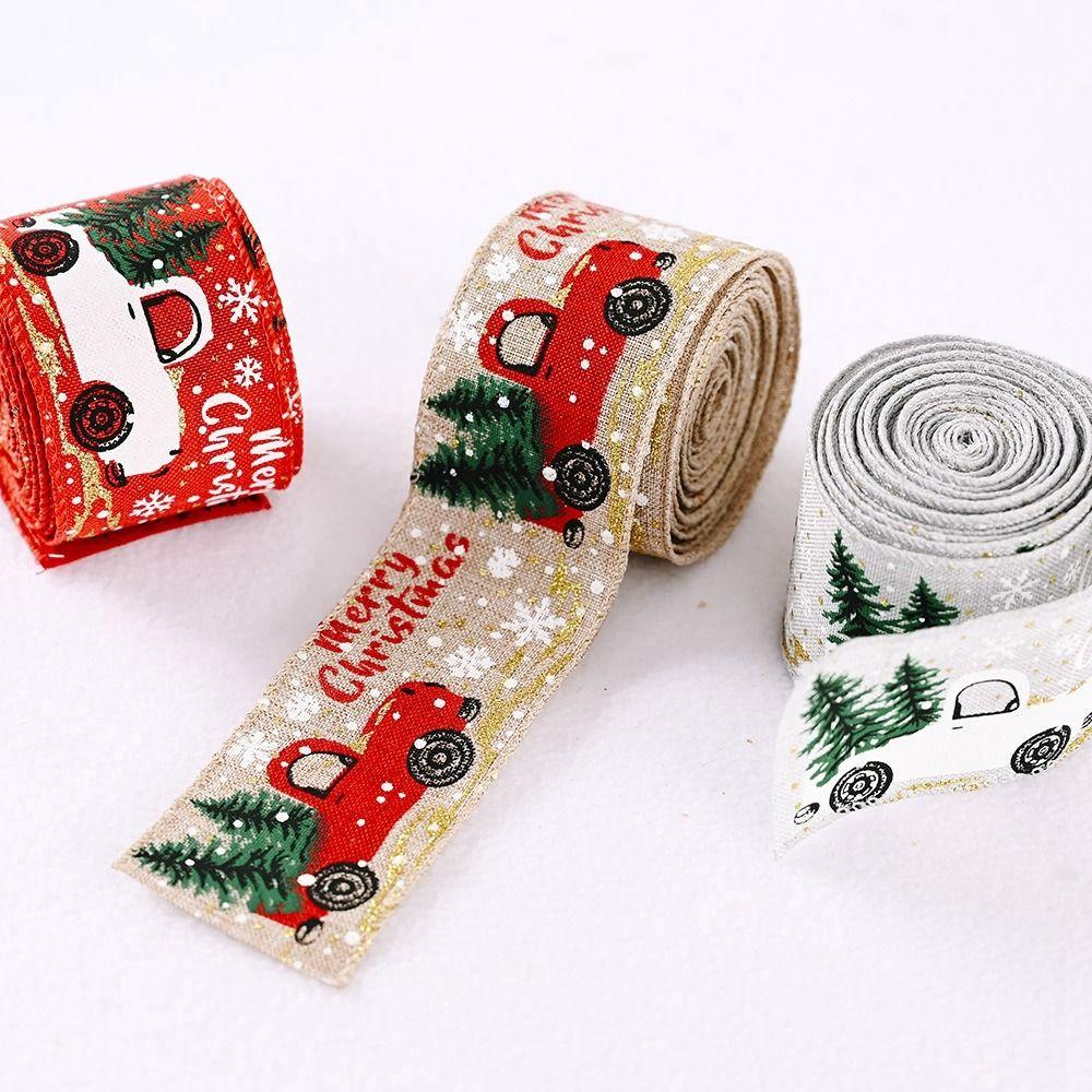 Wrapping DIY Wreath Bows With Wired Edge Christmas Tree Sewing Accessories Ribbon Christmas Gift
Wrapping DIY Wreath Bows With Wired Edge Christmas Tree Sewing Accessories Ribbon Christmas Gift