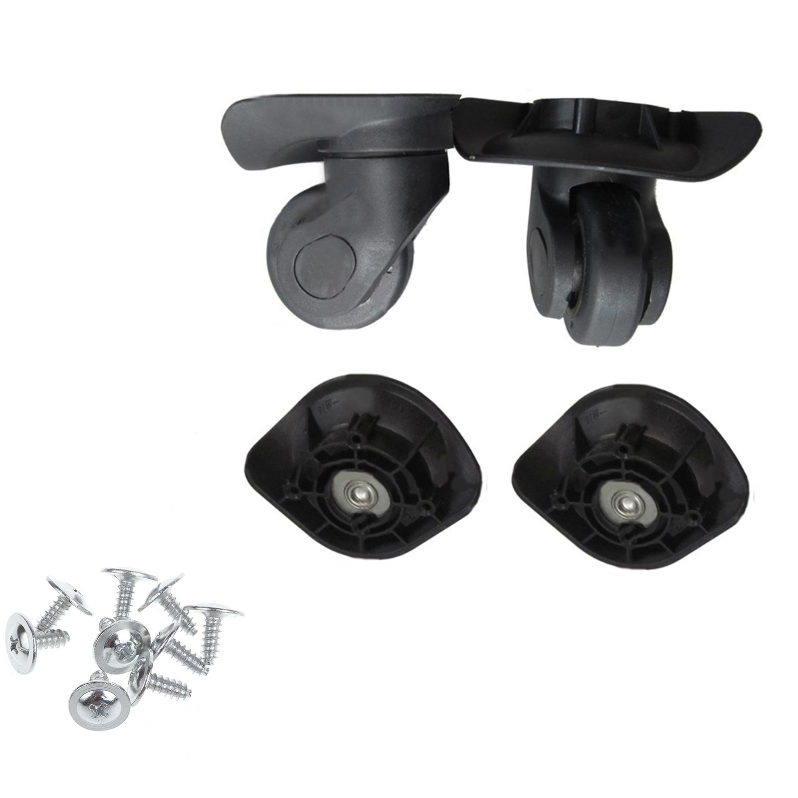A19 2 шт. Сменные колеса для тележки с винтами для багажного ящика, чемодана, комплект поворотных колес на 360 градусов, однорядное бесшумное колесо S чёрный
A19 2 шт. Сменные колеса для тележки с винтами для багажного ящика, чемодана, комплект поворотных колес на 360 градусов, однорядное бесшумное колесо S чёрный